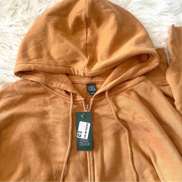 Wild Fable Women's Full Zip-Up Hooded Fleece Hoodie XL - Picture 7 of 7